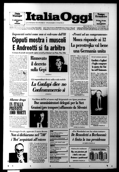 Italia oggi : quotidiano di economia finanza e politica